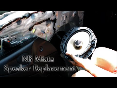NB Miata Speaker Replacement - YouTube