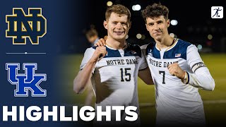 Notre Dame vs Kentucky | NCAA College Cup Soccer Championship | Highlights - November 19, 2023 by NCAA Soccer Highlights 11,849 views 6 months ago 6 minutes, 49 seconds