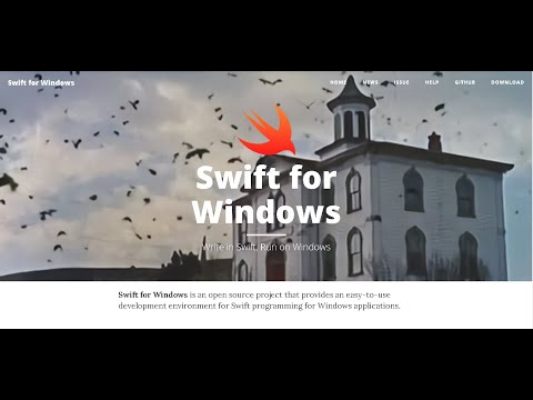 วิธีคอมไฟล์ภาษา Swift ให้กลายเป็น .exe สามารถรันบน Windows ได้