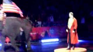 Ringmaster Intro and National Anthum