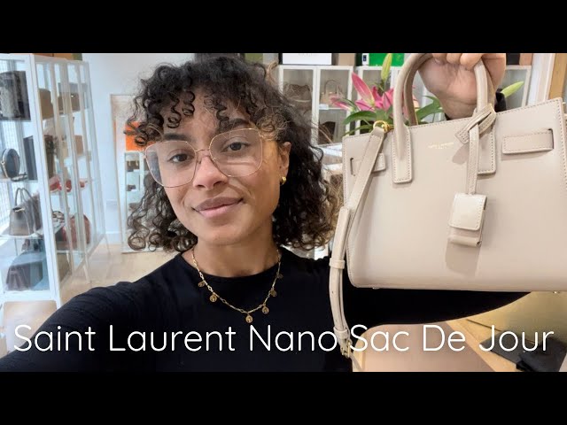 Saint Laurent Nano Sac De Jour Bag Review - FORD LA FEMME