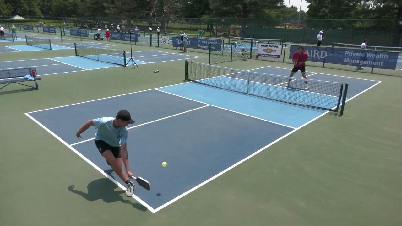 2023 Baird Bourbon Cup Fri Court 1 Match 1 Mens Singles 1 YouTube