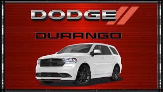 LA HISTORIA DE LA DODGE DURANGO