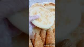 عيش سن و عيش شامى بطريقه سهله جدا