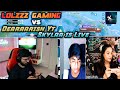 LOLZZZ GAMING VS DEARAARISH YT AND SKYLAA IS LIVE FIGHT| LolzZz Gaming vs Streamer👿