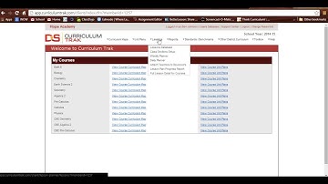Creating Course Sections in Curriculum Trak