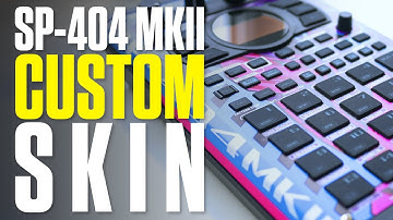 How to Create a Custom Skin for your Roland SP-404 MKII using Adobe Illustrator.