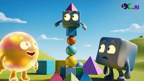 The world of diverse shapes - Thế giới của những hình đa dạng