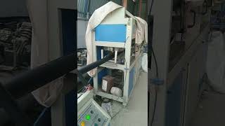 90mm HDPE pipe made by PLC programming machine #automobile #factory #machine #funny