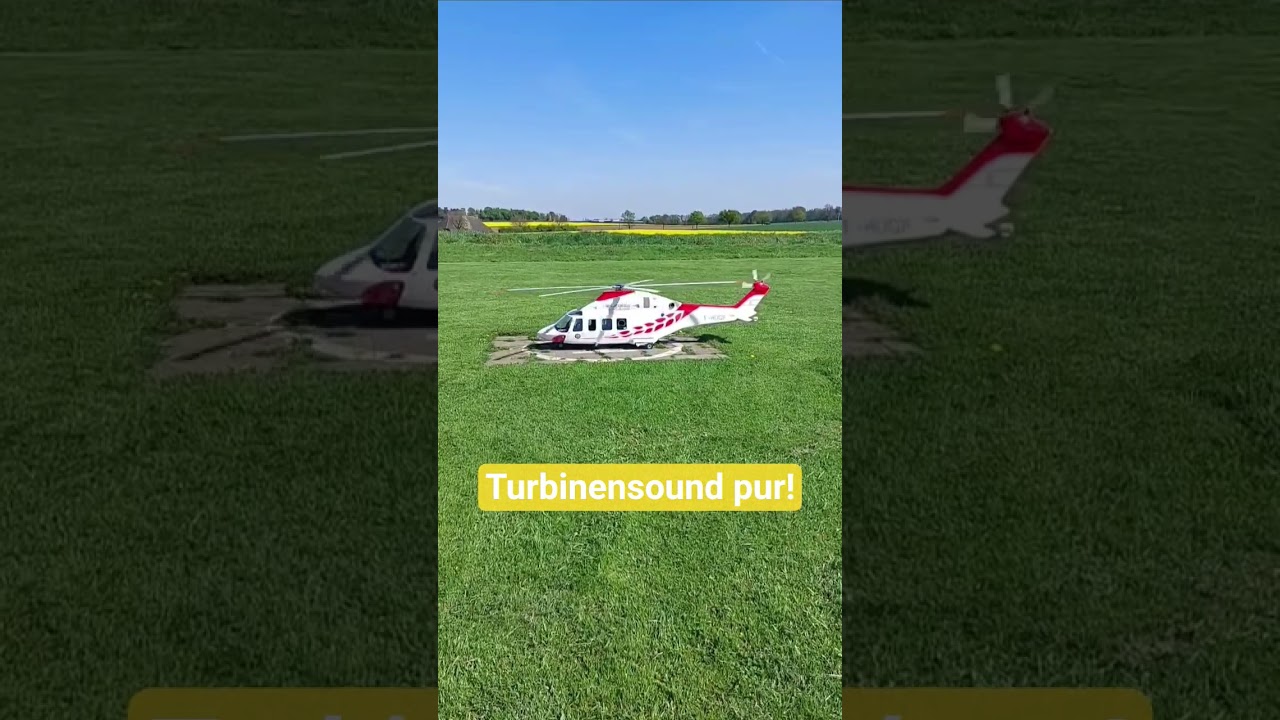Turbinen-Action pur: AW139 Helimodell mit Heli-Factory Rumpf, JetCat Power & 5-Blatt Scale-Rotor!