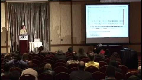 Stephan Schuster at the 2011 DOE JGI User Meeting