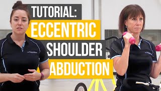 Eccentric Shoulder Abduction: Strengthen with Alinker Tutorials