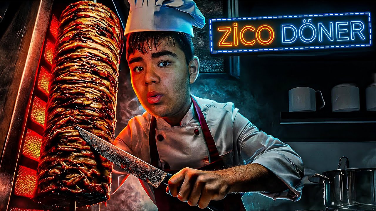 KORKUNÇ DÖNERCİDE ÇALIŞMAK!!! - Roblox Shawarma Kiosk