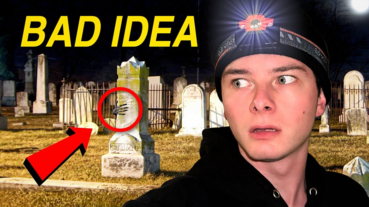 World's Dumbest Ghost Hunter Goes to the Most Haunted Graveyard.