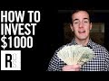 HOW TO INVEST $1,000 💸 6 Ways To Invest Your First 1000 Dollars!