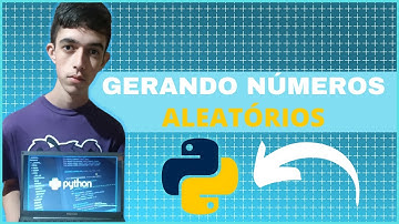 Como gerar números aleatórios em python!! #python