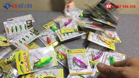 Tồng hợp 4 mẫu mồi cá sắt câu cá lóc truyền thống