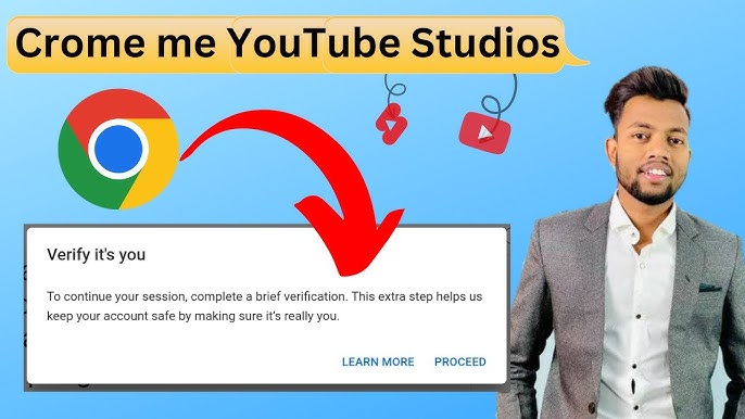 How to Verify That it's you in  Channel & YT Studio