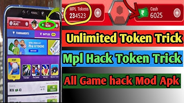 Mpl Pro Unlimited Token Trick || Mpl Hack Unlimited Token Trick
