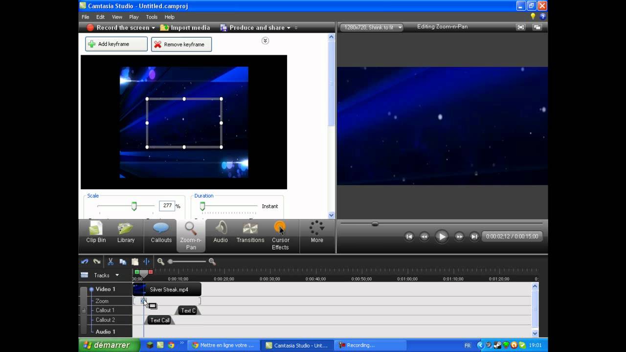 comment faire une super intro avec camtasia - YouTube