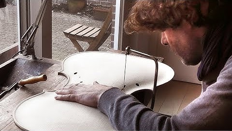 Exploring lost cello making practices 4: the top plate