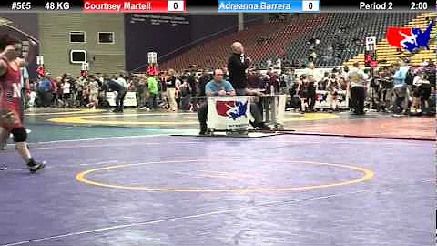 Last Chance Qual. 48 KG: Courtney Martell (Warrior...