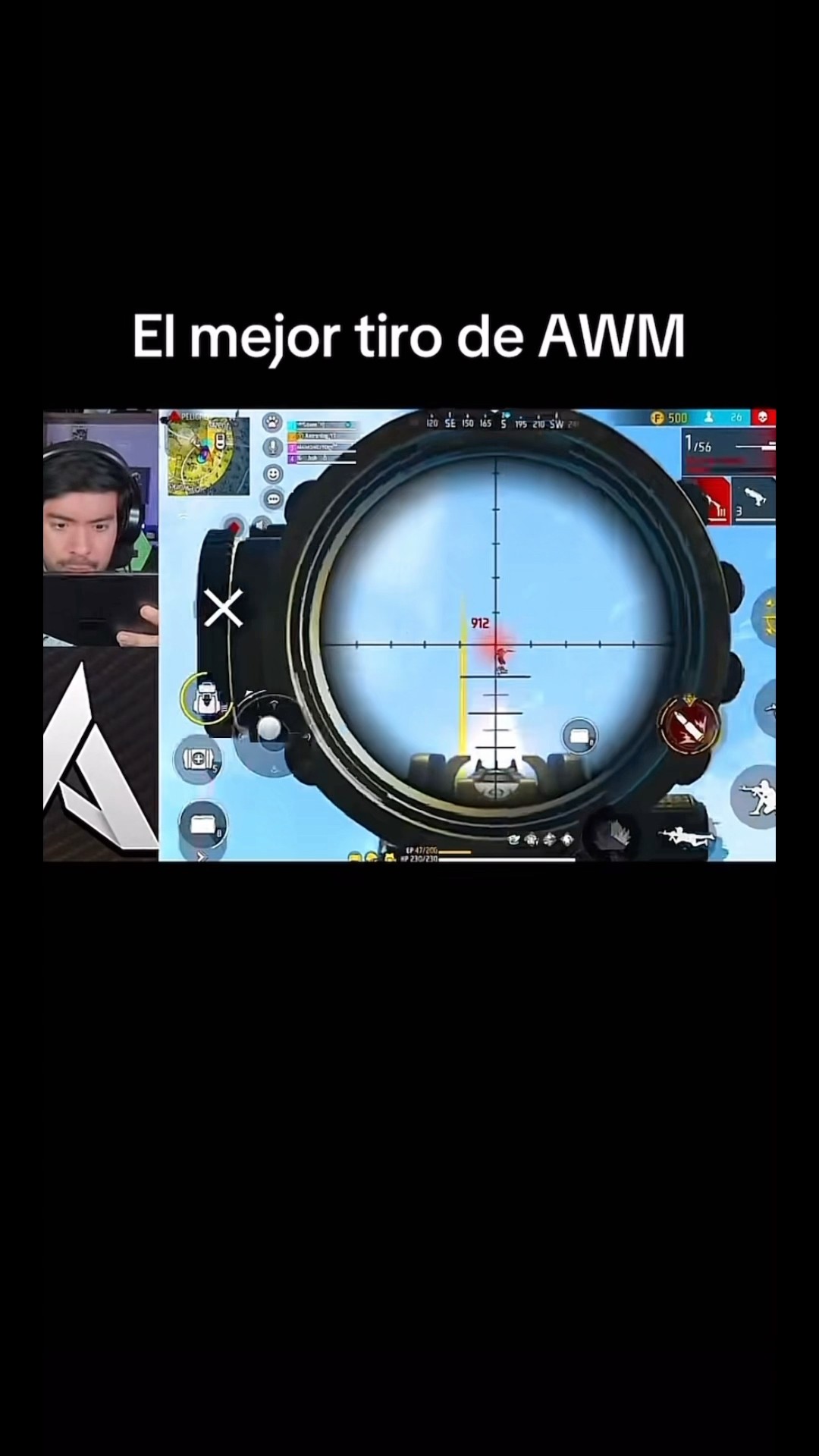EL MEJOR TIRO DE AWM!? #freefire  #antronixx