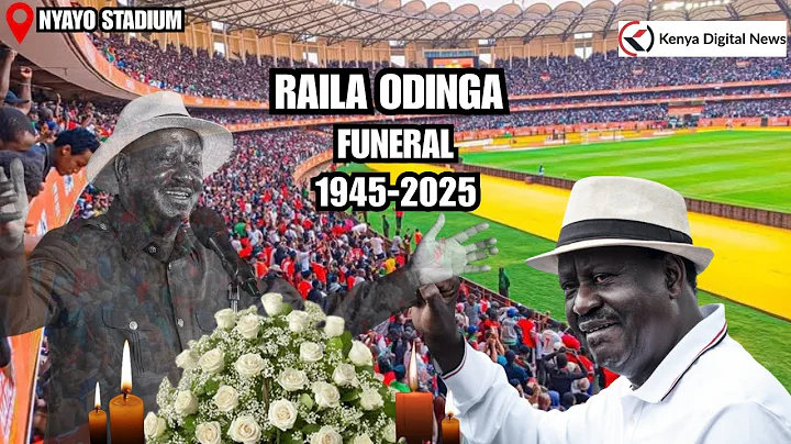 LIVE: Raila Odinga's State Funeral at Nyayo Stadium, Nairobi