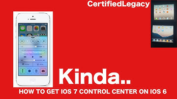How to get the iOS 7 Control Center on iOS 6 kinda..
