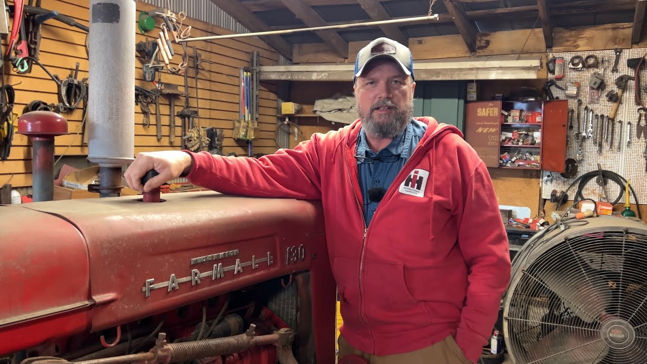Farmall 130 Fast Hitch Install Part 1 YouTube
