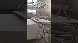 Long Life Automatic #Glue Applicator #Wood Board #SPC Honeycomb Panel #Metal #Insulation Board