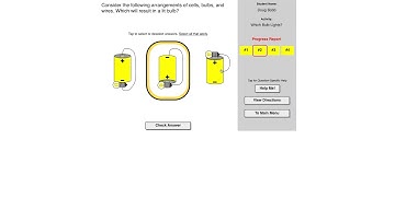 Examples for the Light Bulb Anatomy Concept Builder