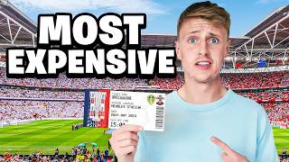 I Tried The Worlds Most EXPENSIVE Football Ticket