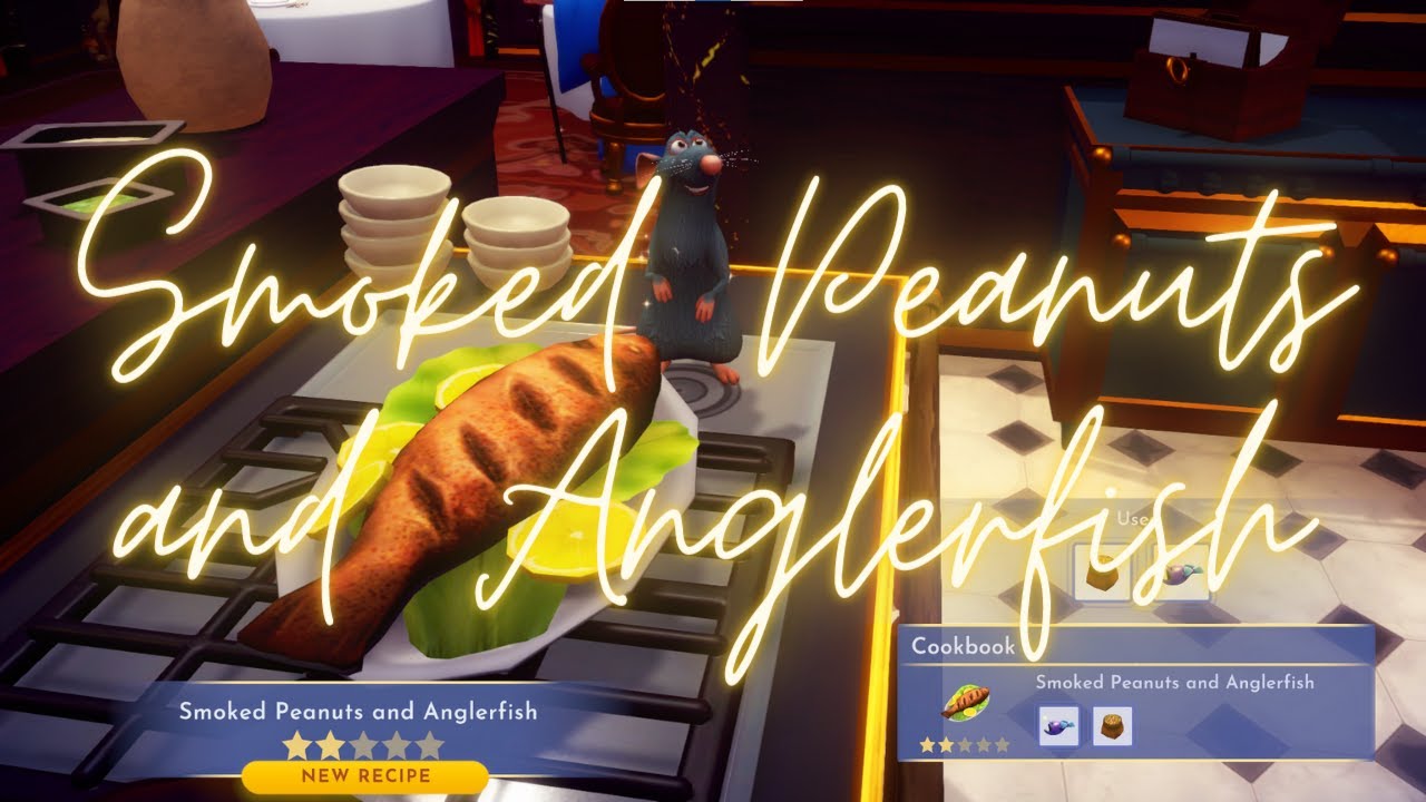 [SMOKED PEANUTS AND ANGLERFISH] Receita 2 ⭐️ YouTube