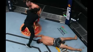 Jiri Prohaska Spinning Elbow KO on Reyes