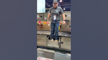 HEAVY DUTY! Made in the USA Badass Workbench. #shoplife #semashow