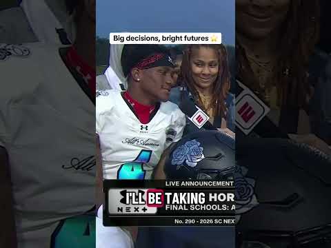 Jaiden Bryant and Tyren Hornes made their college commitments during the UA Next All-America Game 👏