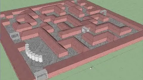 Sketchup Introduction Maze for HKPU EIE and IMT students