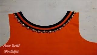 Hi friends, diy simple and latest boat neck design cutting stitching.
new kriti boutique