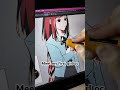 Sneak peek of my new oc creation video ❤️#oc #originacharacter #digitalart #artprocess