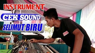 Intrument Cek Sound Dangdut  Selimut Biru By Sekar Laut  Sukmo Laras