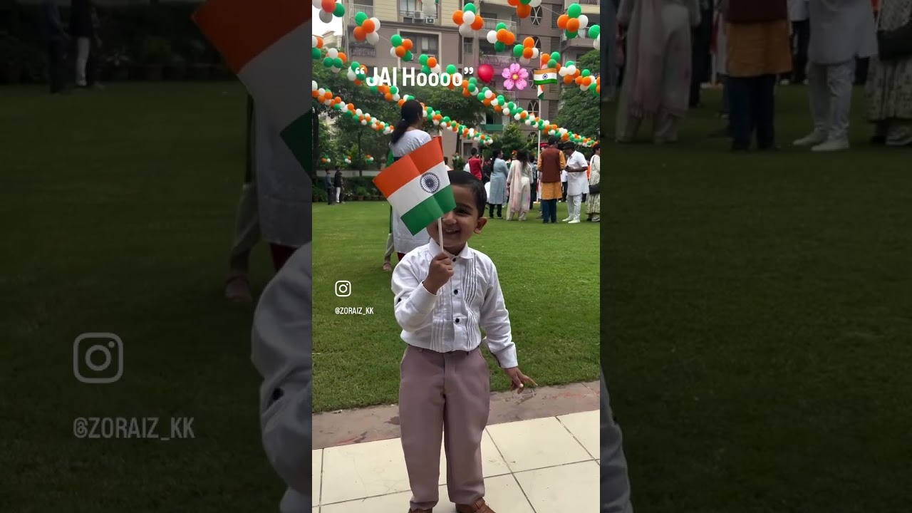 Saare jahan se acha Hindustan Hamara. 