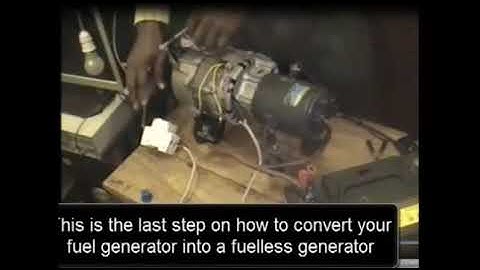 LEARN HOW TO CONSTRUCT A FUELLESS GENERATOR 2020 edition