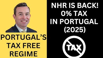 Portugal’s New Tax-Free Scheme - NHR 2.0: Do You Qualify? (April 2025)
