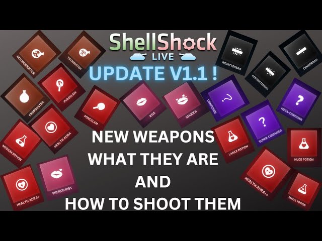 Choosing MAX LEVEL Weapons Challenge In Shellshock Live 
