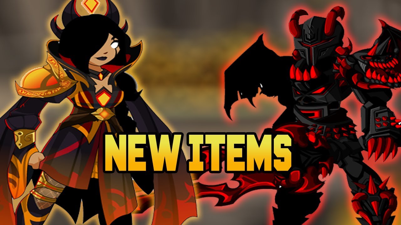 AQW- Class Changes To Void Highlord,Nechronomancer And Others,New SuperDeath Items And Featured Gear