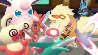 Swallow Stockpile Spit Up Wigglytuff Sweeps Legendary Pokémon