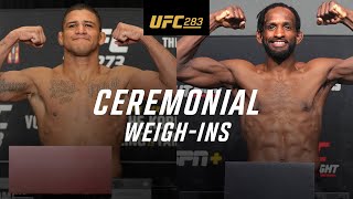 UFC 283: Ceremonial Weigh-In