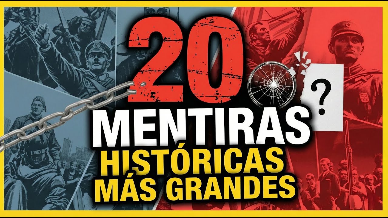 Las 20 Mentiras Históricas Más GRANDES Que Has Creído Siempre