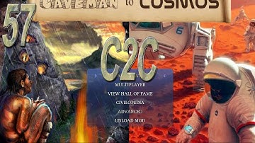 Civ 4 with Caveman 2 Cosmos (V30) mod #57 - Not much going on i realize